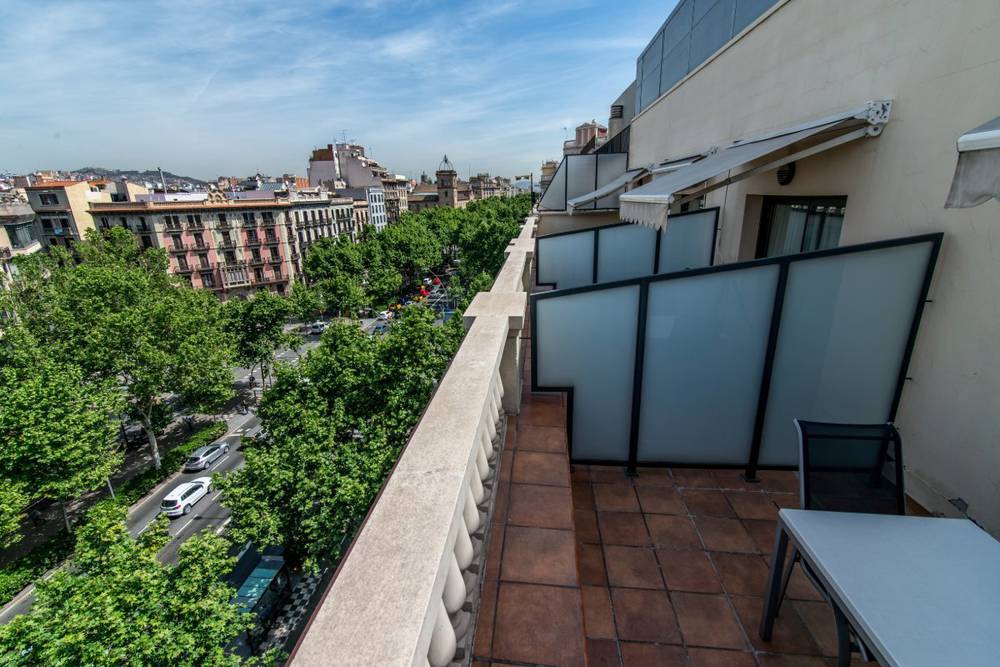 Habitación premier con terraza  Sunotel Central Barcelona